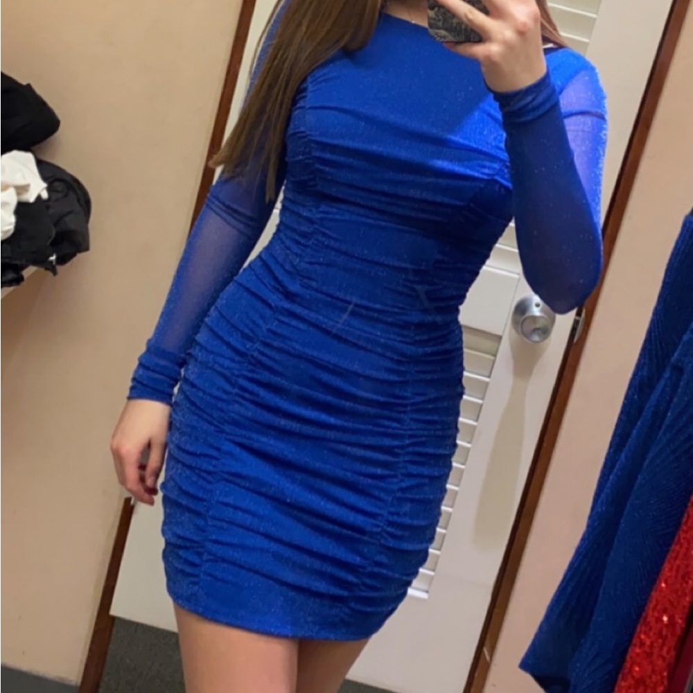Homecoming Dress (Blue) WORN ONCE!